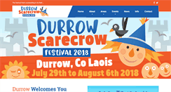 Desktop Screenshot of durrowscarecrowfestival.com